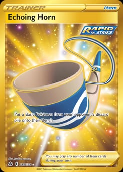 Chilling Reign Echoing Horn #225 card
