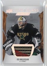2024-25 Upper Deck Engrained Icons Cuts of Class Relics Ed Belfour #CC-EB card
