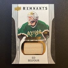 2024-25 Upper Deck Engrained Icons Remnants Ed Belfour #R-EB card