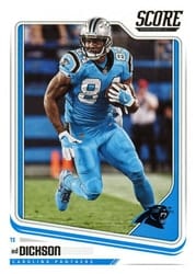 2018 Score Base Set Ed Dickson #51 card