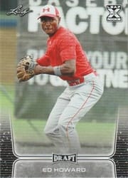 2020 Leaf Draft Base Set Ed Howard #39 card
