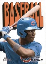 2021 Topps Heritage Minor League 1972 Topps Pack Cover Cards Ed Howard #72TPCC-11 card