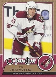 2008-09 O-Pee-Chee Base Set Ed Jovanovski #377 card