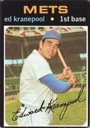 1971 Topps Base Set Ed Kranepool #573 card