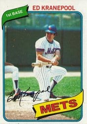 1980 Topps Base Set Ed Kranepool #641 card