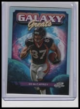 2024 Topps Chrome Cosmic Galaxy Greats Ed McCaffrey #GG-9 card