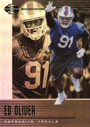 2019 Panini Illusions Base Set Ed Oliver #67 card