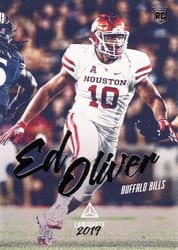 2019 Panini Luminance Base Set Ed Oliver #117 card