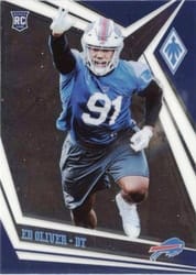 2019 Panini Phoenix Base Set Ed Oliver #159 card