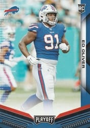 2019 Panini Playoff Base Set Ed Oliver #247 card