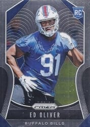 2019 Panini Prizm Base Set Ed Oliver #378 card