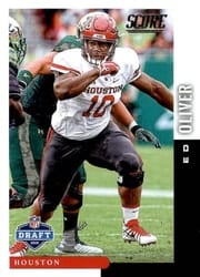 2019 Score NFL Draft 2019 Ed Oliver #DFT-17 card