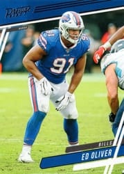 2020 Panini Prestige Base Set Ed Oliver #23 card