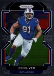 2021 Panini Prizm Base Set Ed Oliver #119 card