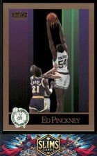 1990-91 SkyBox Base Set Ed Pinckney #22 card