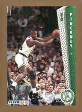 1992-93 Fleer Base Set Ed Pinckney #19 card