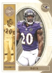 2019 Panini Legacy Base Set Ed Reed #102 card