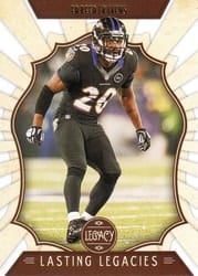 2019 Panini Legacy Lasting Legacies Ed Reed #LL-ER card