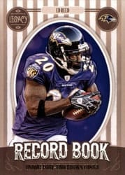 2019 Panini Legacy Record Book Ed Reed #RB-ER card