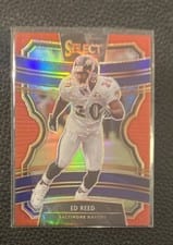 2019 Panini Select Ed Reed #100 card