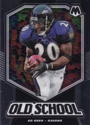 2020 Panini Mosaic Old School Ed Reed #OS11 card
