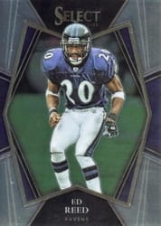 2021 Panini Select Base Set Ed Reed #140 card