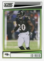 2022 Score Base Set Ed Reed #189 card