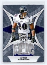 2024 Panini Mosaic Epic Performers Ed Reed #EP-ER card