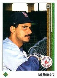 1989 Upper Deck Base Set Ed Romero #40 card