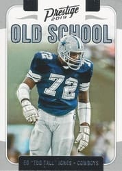 2019 Panini Prestige Old School Ed "Too Tall" Jones #OS-EJ card