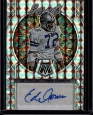 2023 Panini Mosaic Scripts Ed "Too Tall" Jones #S50 card