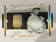 2024 Panini National Treasures Legendary Lumber Eddie Collins #24 card