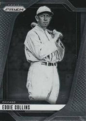 2025 Panini Prizm Base Set Eddie Collins #93 card