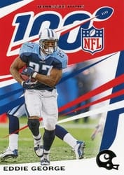 2019 Panini Chronicles Base Set Eddie George #93 card
