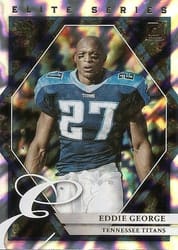 2021 Donruss Elite Series Eddie George #ES-EGE card