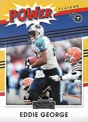 2021 Panini Contenders Power Players Eddie George #PP-EGE card