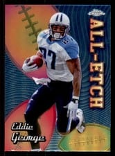 2024 Topps Chrome Chrome All-Etch Eddie George #CAE-EG card