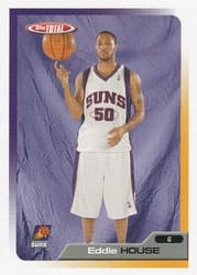 2005-06 Topps Total Base Set Eddie House #285 card