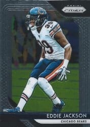 2018 Panini Prizm Base Set Eddie Jackson #167 card