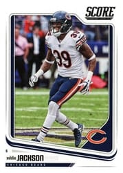 2018 Score Base Set Eddie Jackson #62 card
