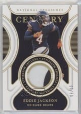 2021 Panini National Treasures Century Materials Eddie Jackson #CM-EDJ card