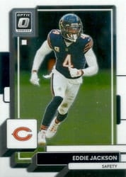2022 Donruss Optic Base Set Eddie Jackson #37 card