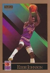 1990-91 SkyBox Base Set Eddie Johnson #223 card