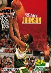 1992-93 SkyBox Base Set Eddie Johnson #230 card