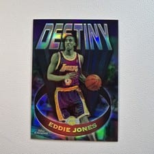 1997 Topps Chrome Destiny Eddie Jones #D9 card