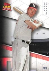 2021 Topps Archives Base Set Eddie Mathews #296 card