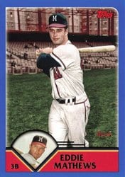 2023 Topps Archives Base Set Eddie Mathews #223 card
