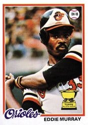 1978 Topps Base Set Eddie Murray #36 card