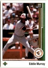 1989 Upper Deck Eddie Murray #275 card
