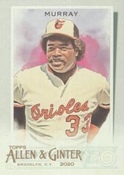 2020 Topps Allen & Ginter Base Set Eddie Murray #57 card
